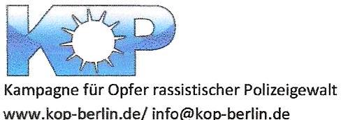Stop racial profiling! Unterstützt das Verfahren gegen die BRD!